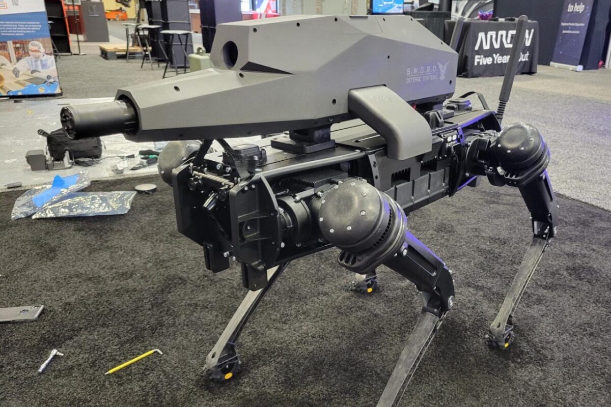 Robot Dogs Don T Look As Cute With Night Vision Sniper Rifles On Board