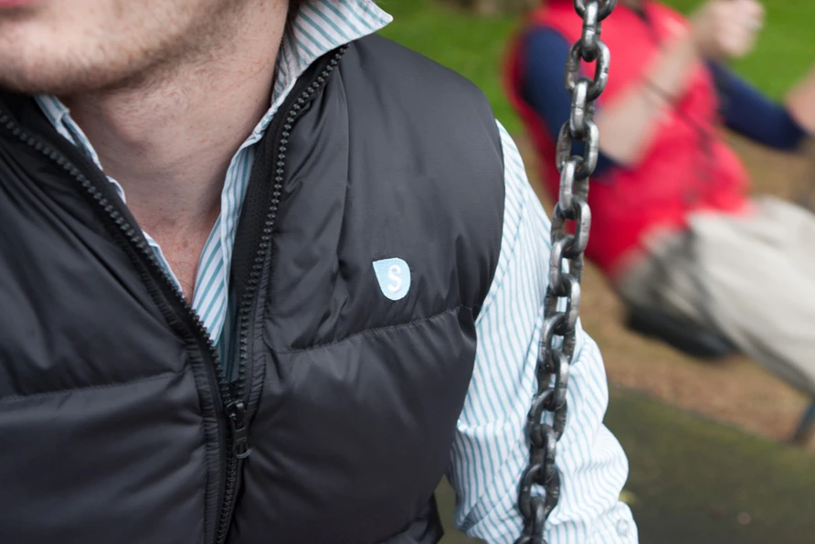 The sleeveless Stuffa Jacket aims to lessen the hassle of traveling, reducing the need for luggage by incorporating storage compartments into the jacket itself