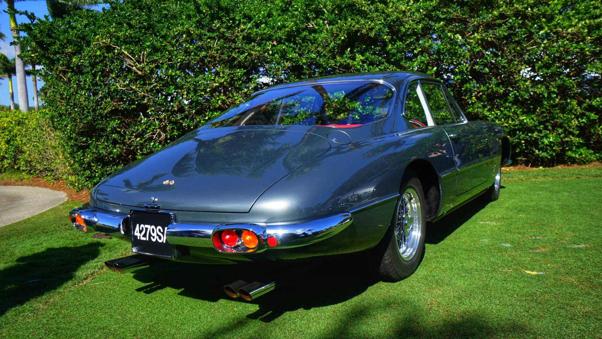 1955 375 AM Speciale, rear view