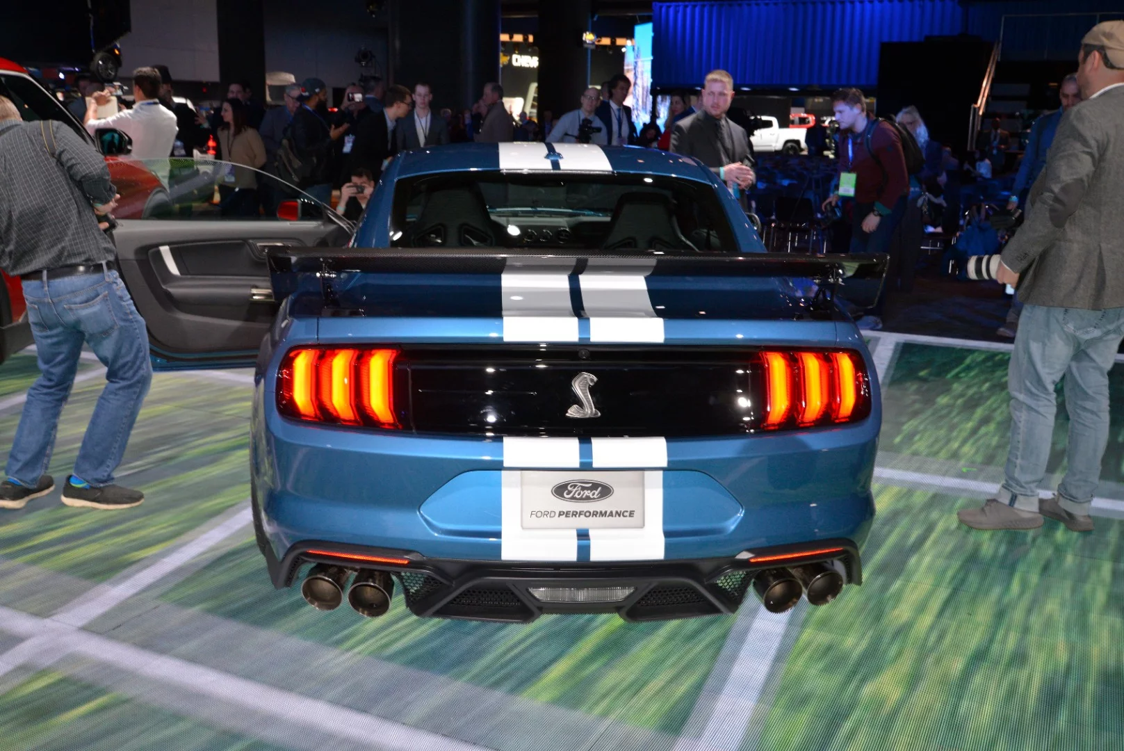 Ford introduced a new Mustang Shelby GT500 at the Detroit Auto Show