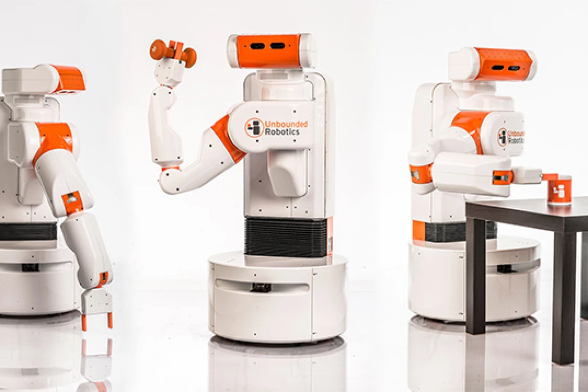 Unbounded Robotics' UBR-1 is about the price of a car (Photo: Eric Gulbransen)