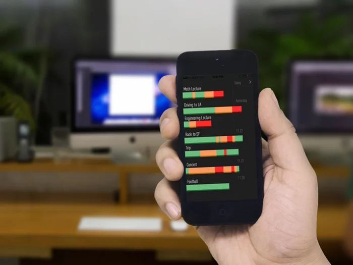 The app displays information on alertness levels, allowing users to plan tasks that require full concentration for times when they're least likely to be feeling drowsy.
