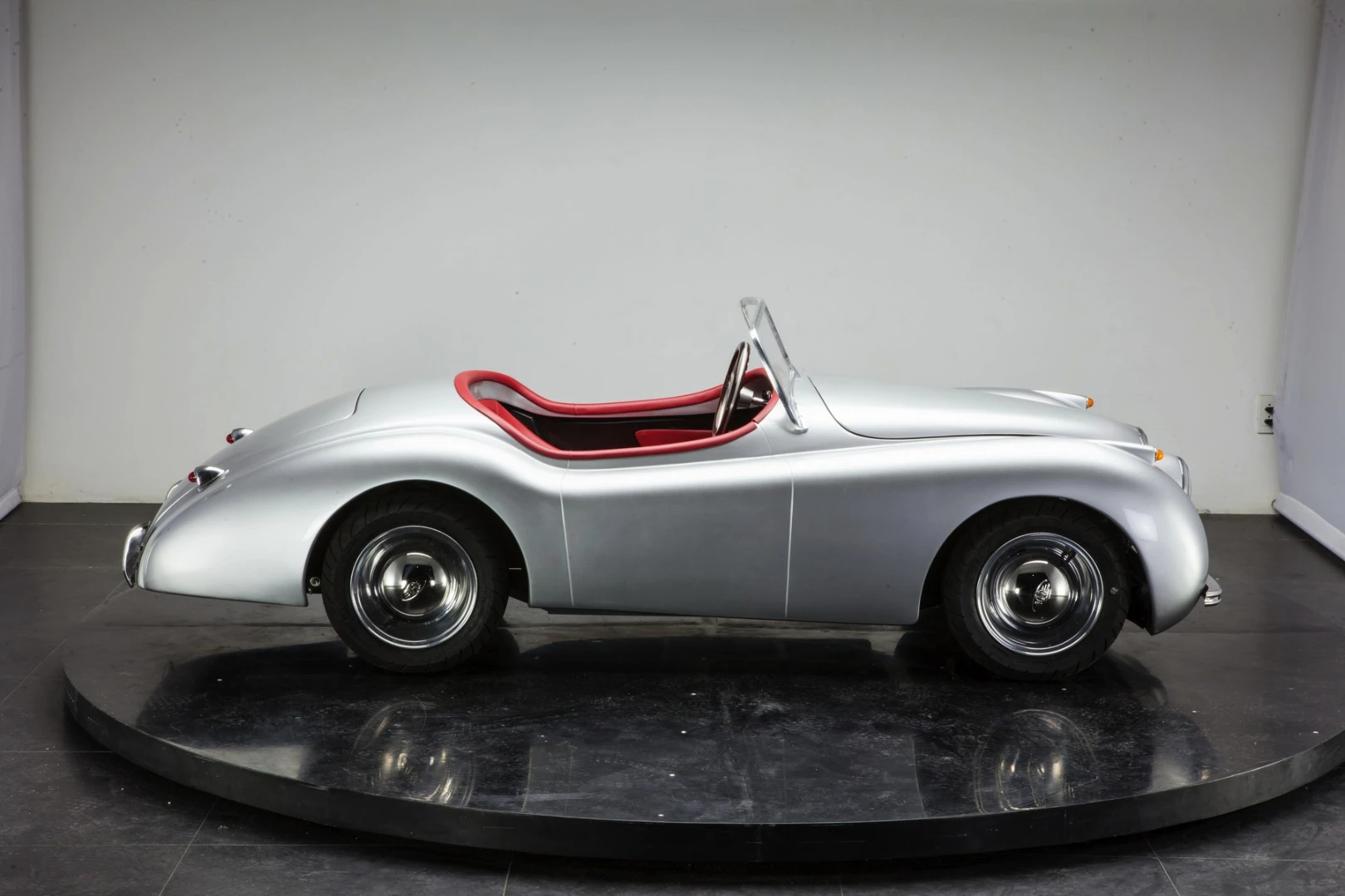 The ex-factory retail prices for the XK120 is £7,999, US$12,399 or €11,299 depending on the customer 's preferred currency, with shipping costs on top of that