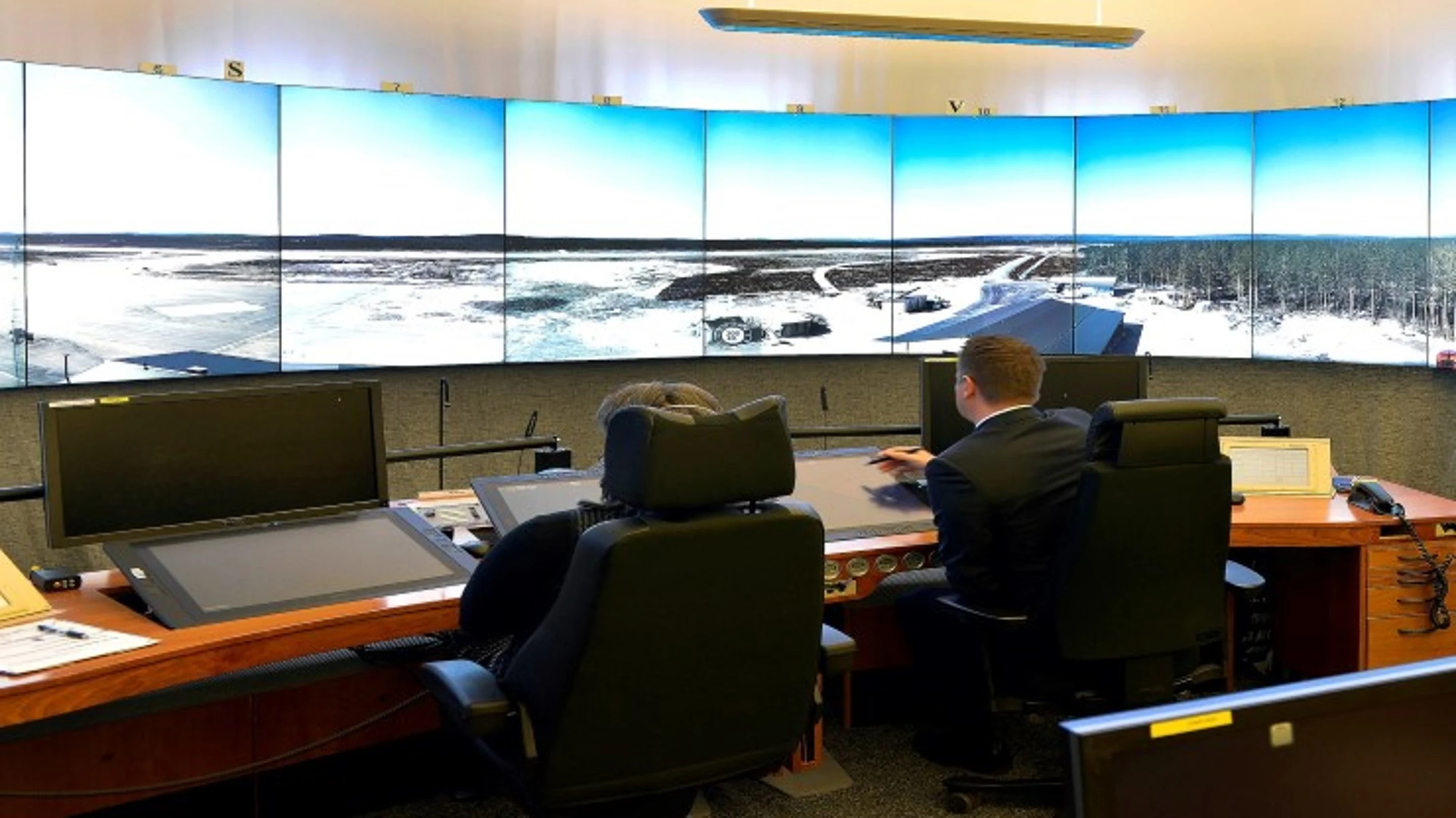 RTS allows several airports to be monitored from a central control room