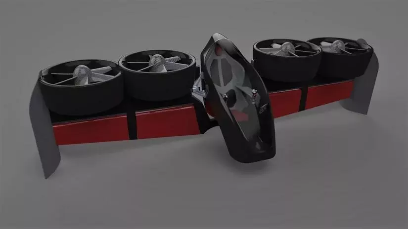 Tailsitter design makes it easy for the Atlas to transition to efficient winged flight