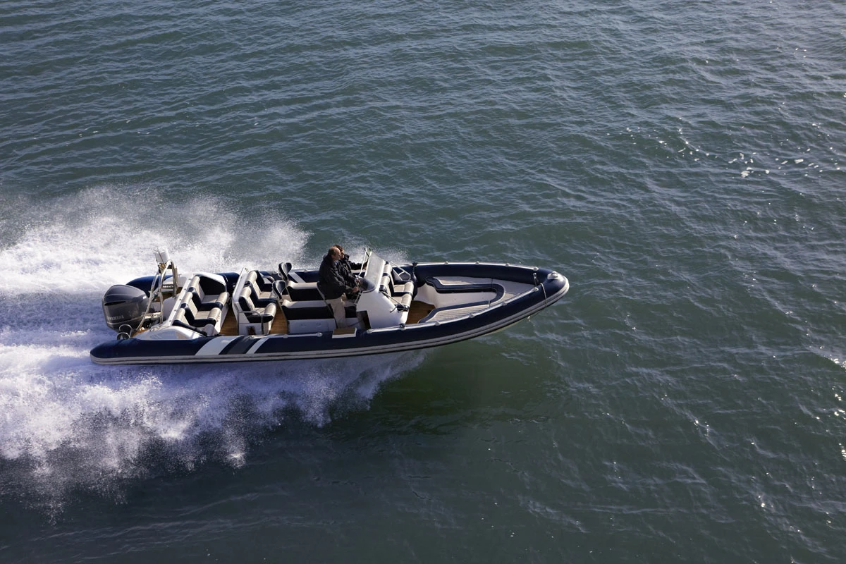 Spitbank guests are greeted at Gasport before being escorted by a private boat onto the resort