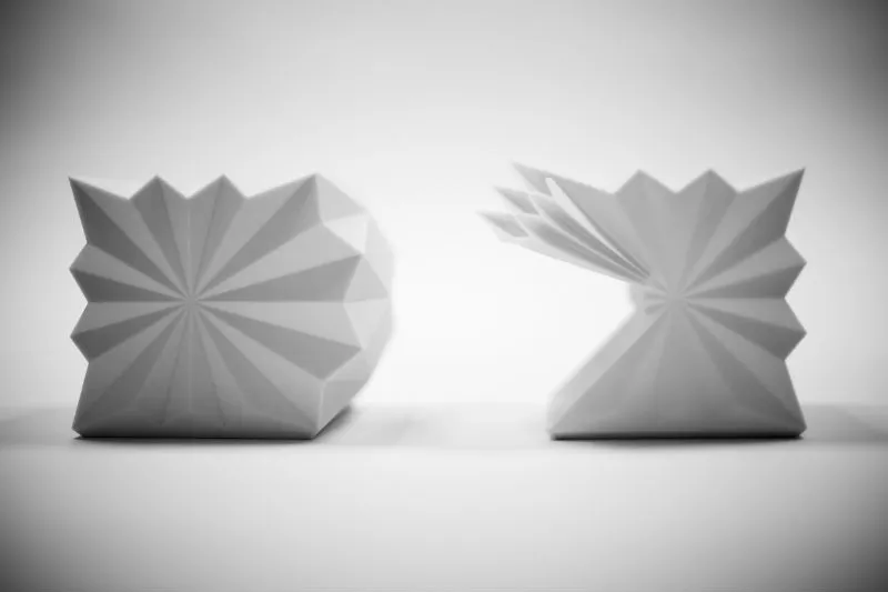 A model of the Make kiosk