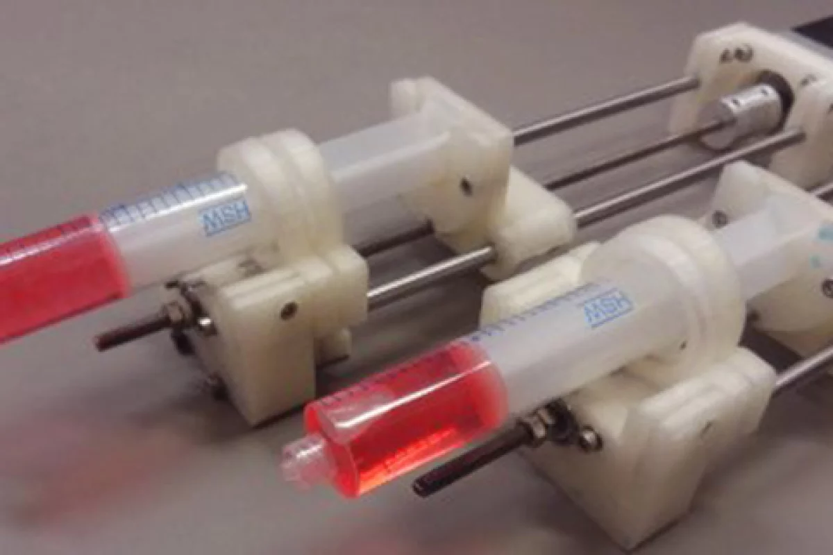 3D-printed syringe pumps produced at Michigan Technological University cost around US$50 apiece