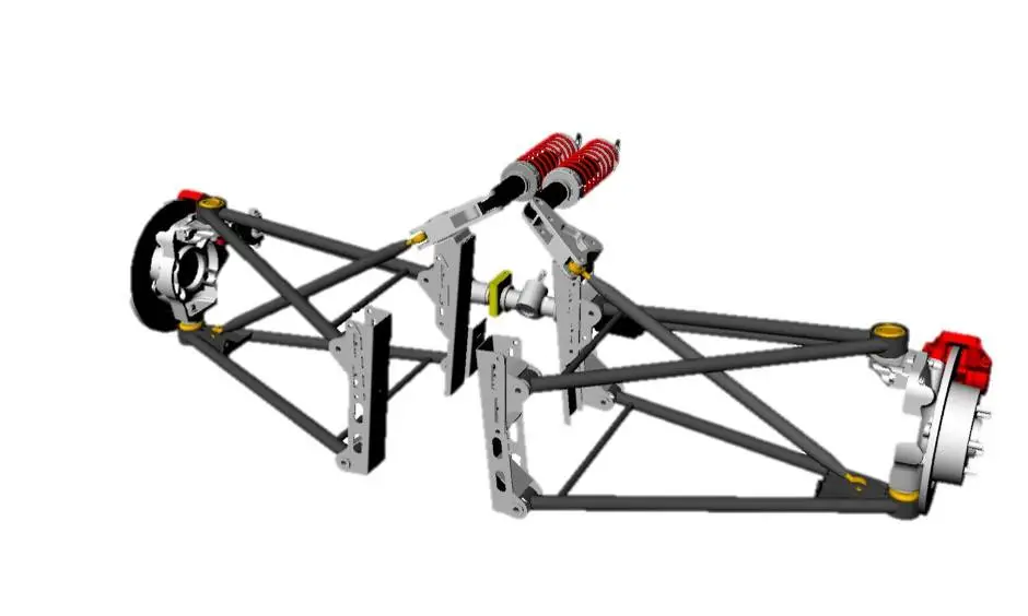 Zenos E10 suspension design