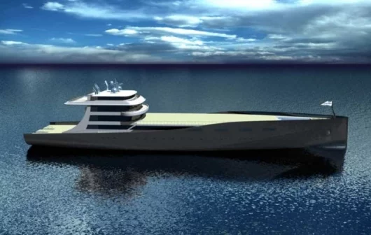 The WallyIsland 325-foot gigayacht