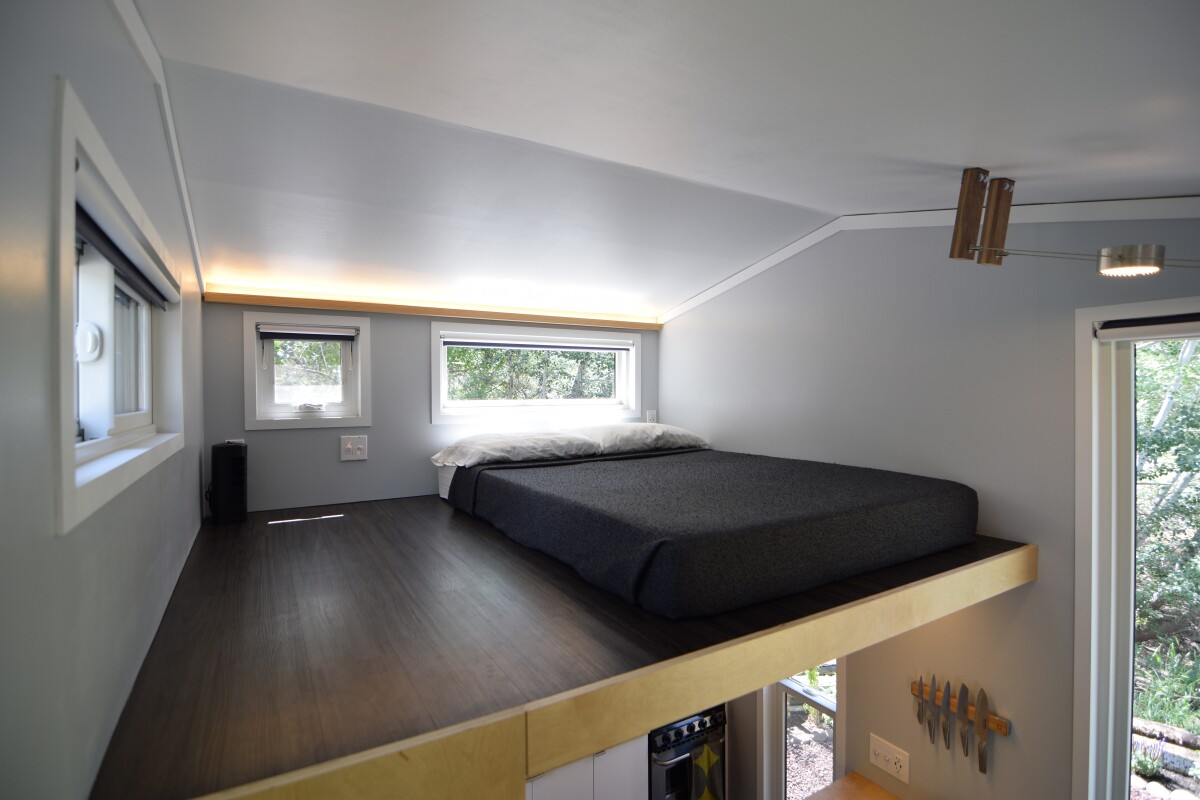 The sleeping loft