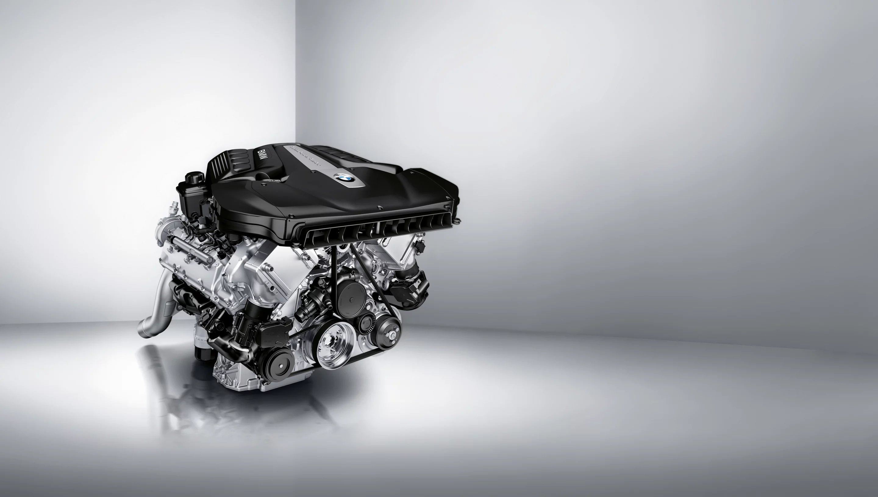 Power comes from a 330 kW V8 engine