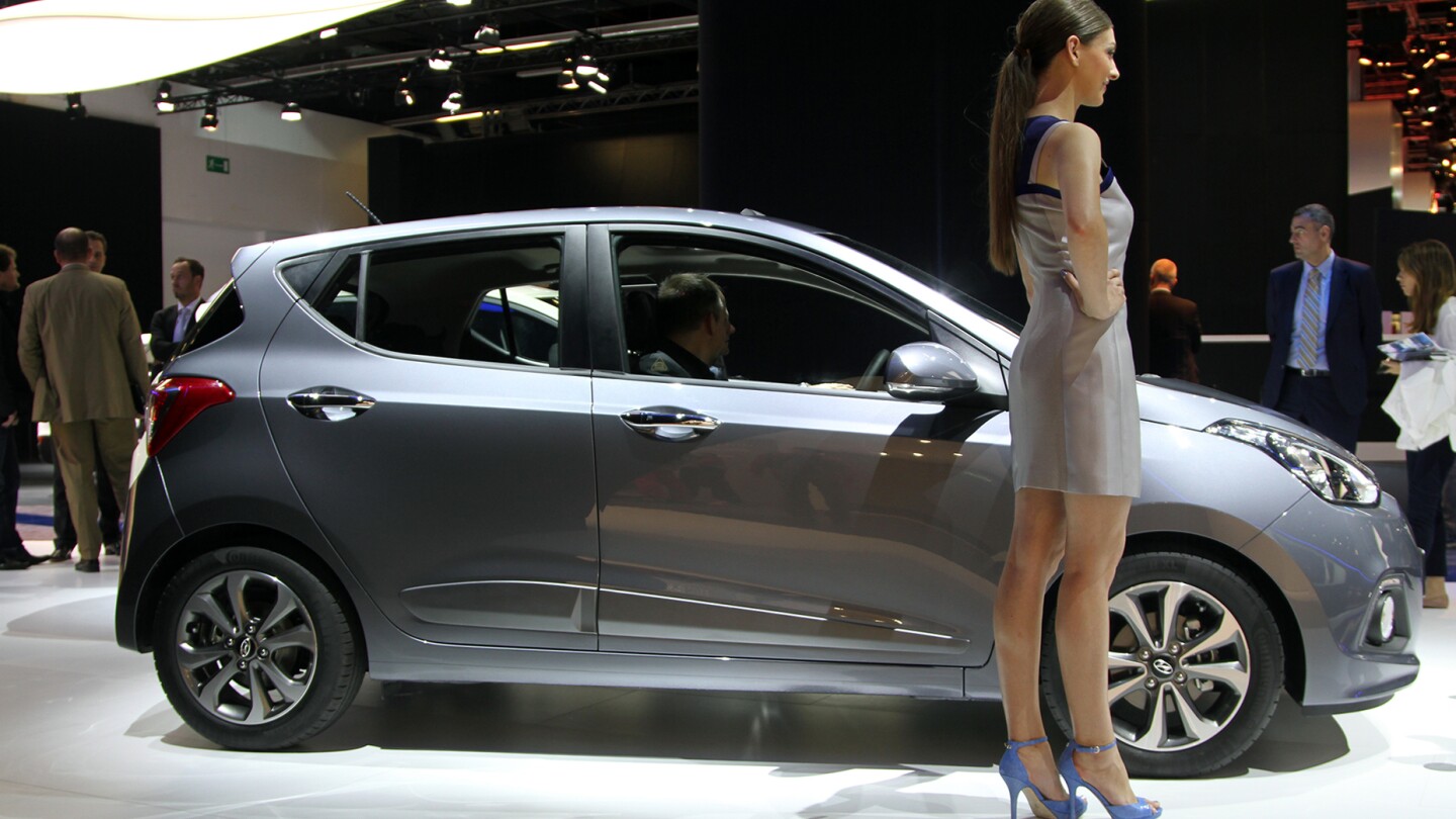 Hyundai's new i10 has been unveiled at the 2013 Frankfurt Motor Show (Photo: Gizmag.com)