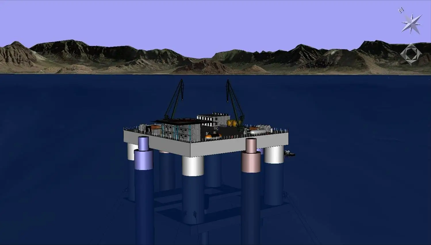 OTEC plants are located off-shore
