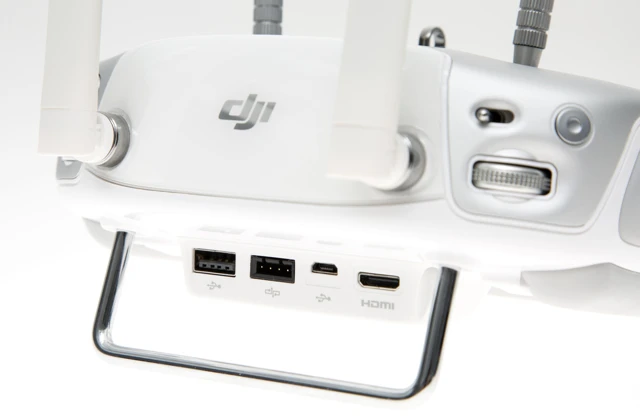 The remote's various ports