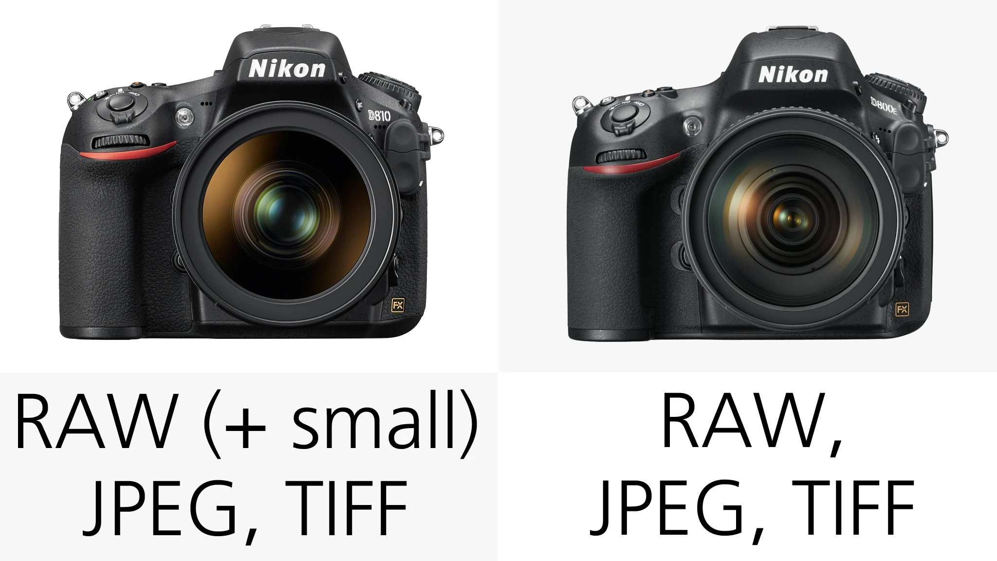 Nikon has added the option of shooing RAW Small files to the D810