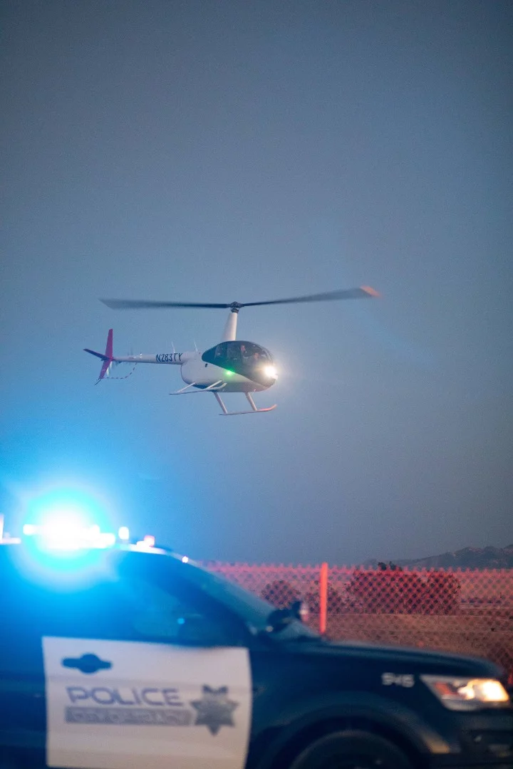 SkyRyse's app works with sensors aboard the aircraft