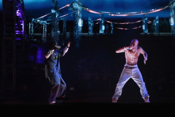 Tupac Shakur resurrected as ultra-realistic "hologram" for ...