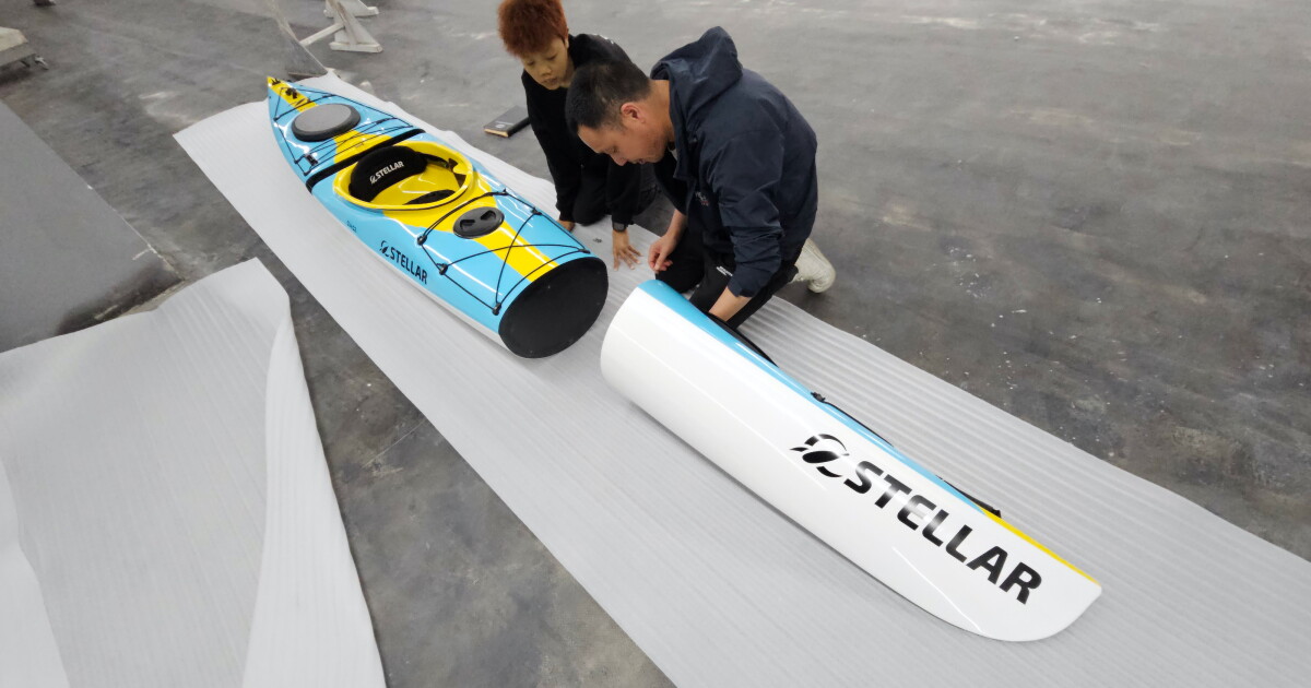 Stellar brings lightweight composite construction to modular kayaks