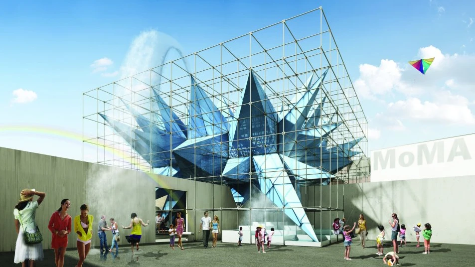 Wendy will rise above the courtyard at MoMA's PS1 in Queens, New York this summer