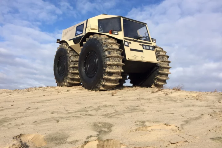 The Sherp ATV is over one tonne of all-terrain ruggedness