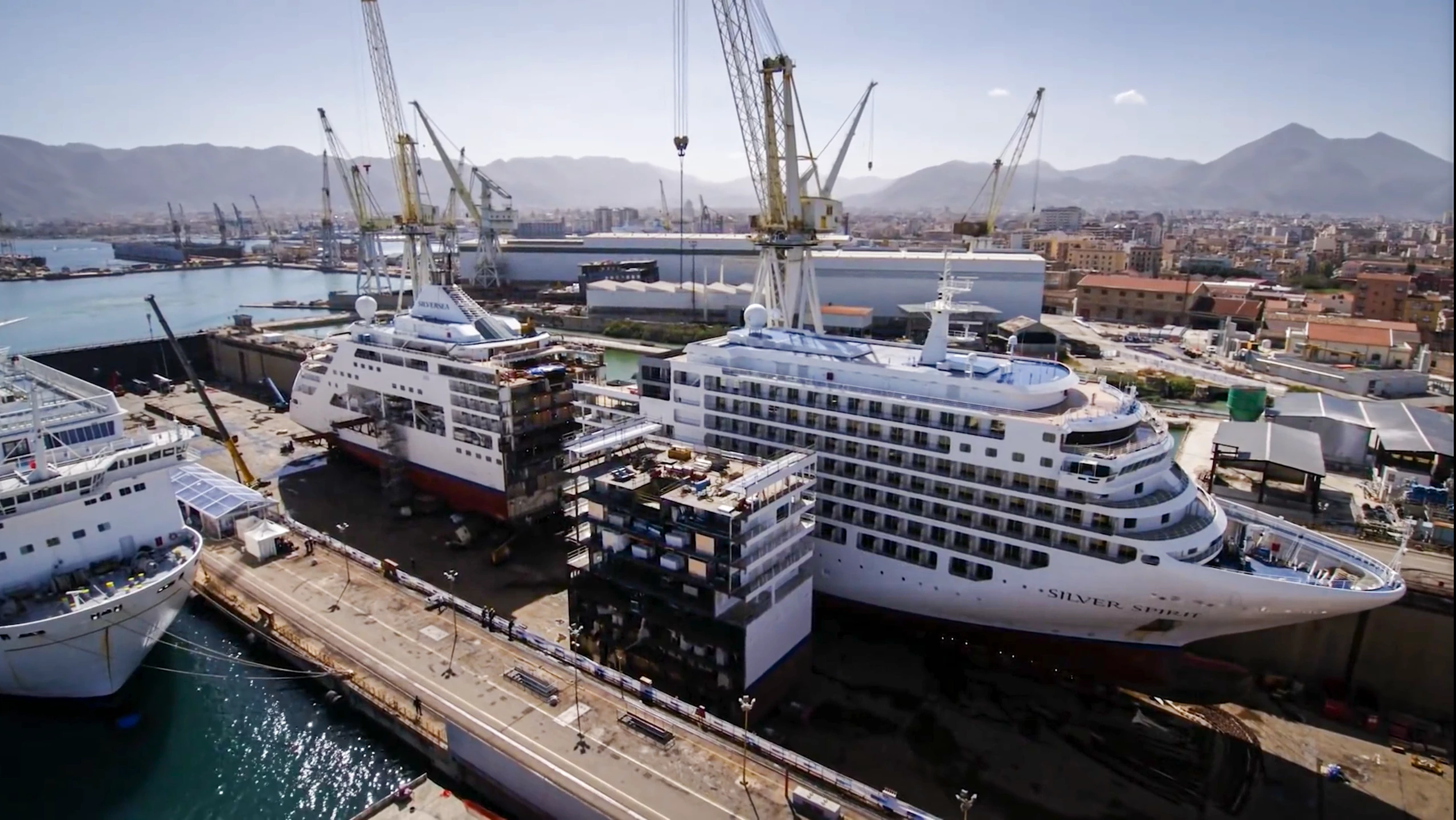 It's massively profitable for cruise operators to hack their ships in half and stick an extra section in to lengthen them