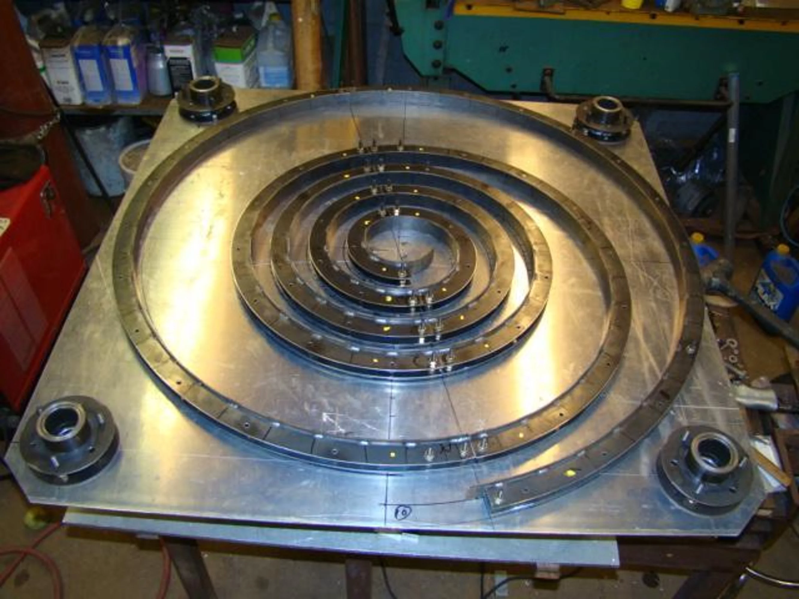 Inside the Mark II slingatron