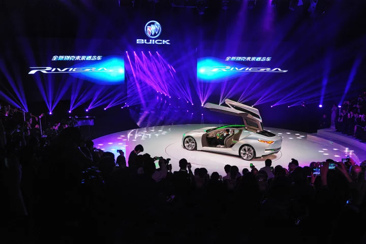 The Buick Riviera concept debuts at the 2013 Shanghai Auto Show