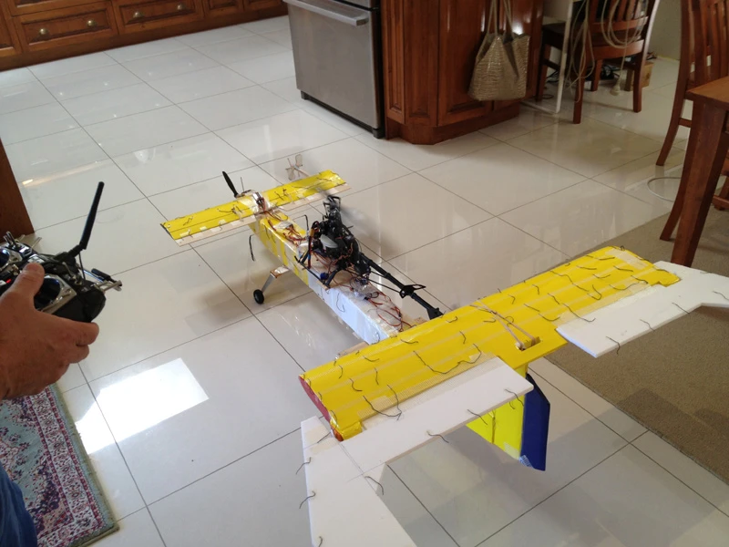 Initial run up of the first rotary wing prototype