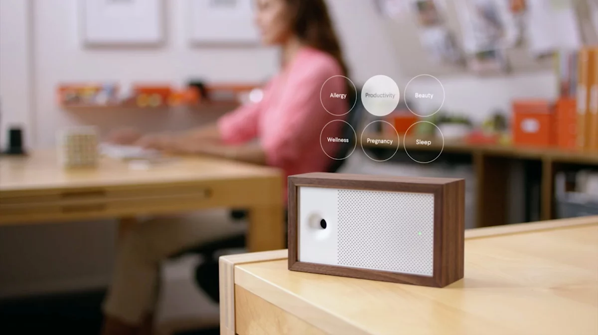 Awair can be set to monitor the air quality in your home based on your personal preferences