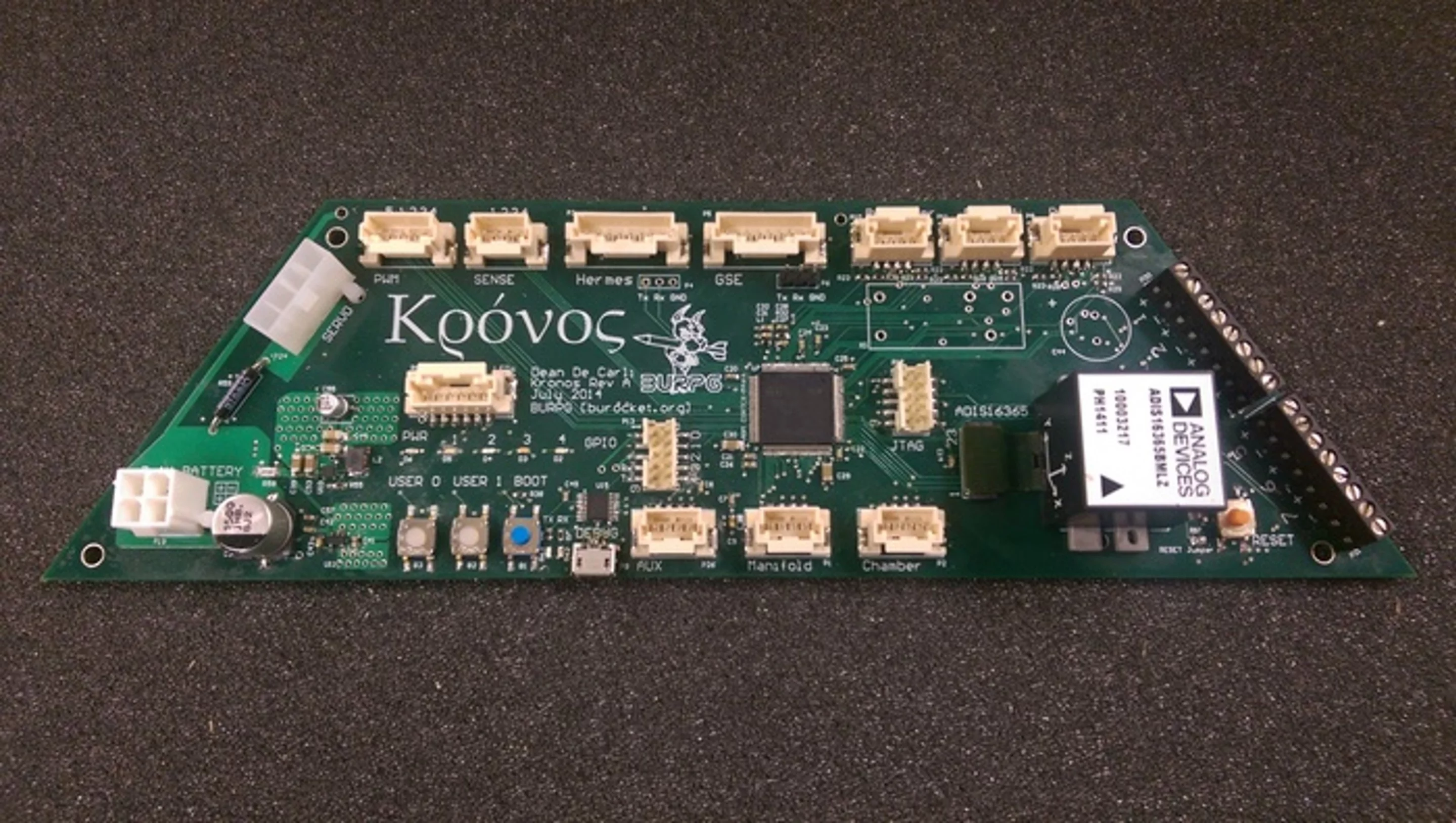 Kronos - the primary flight computer on Starscraper