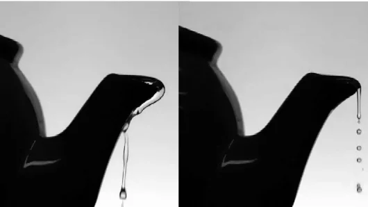 Science has helped defeat the dreaded "teapot effect" and dribbling teapots (left) could be a thing of the past