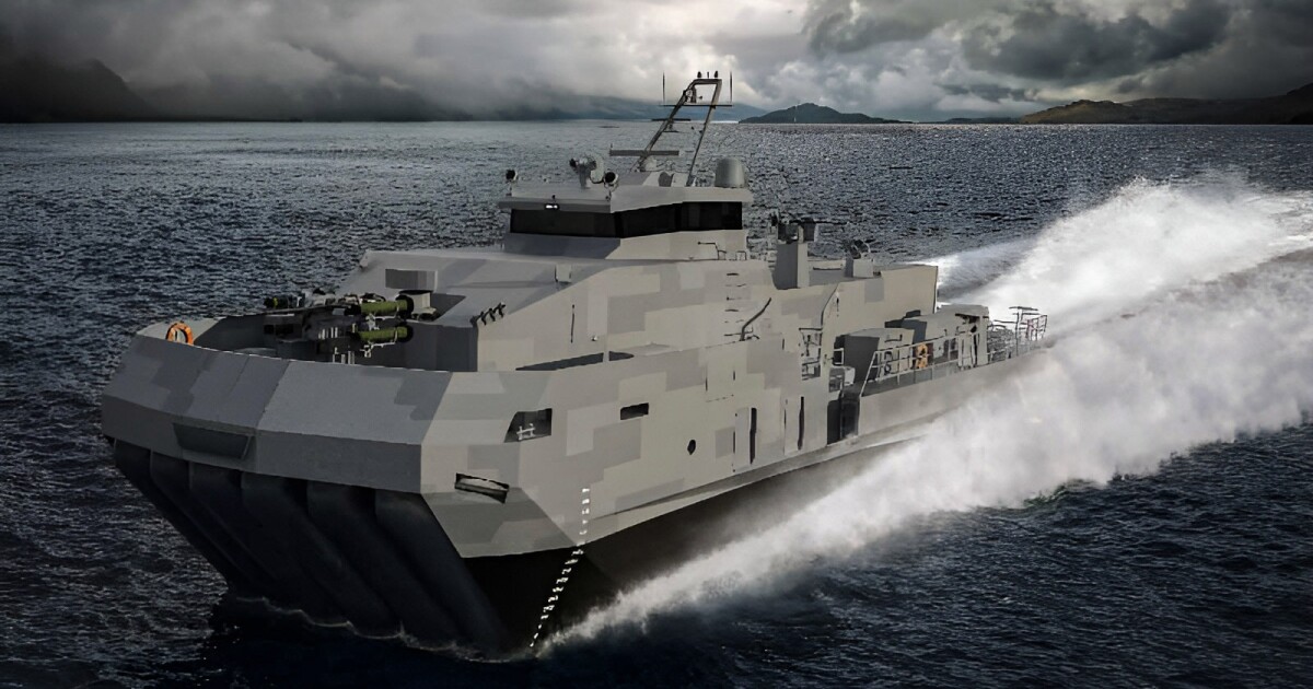 Autonomous, armed, and fast: Meet the Bengal MC warship