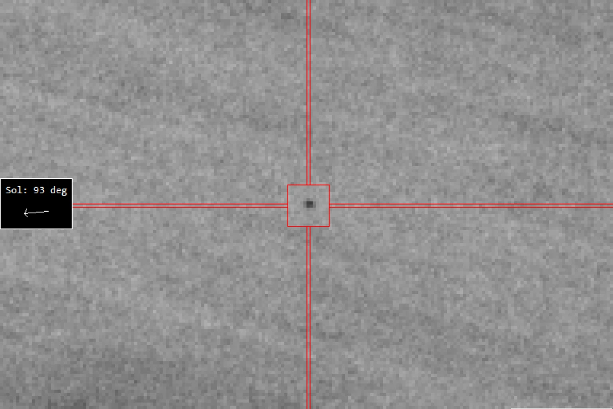 Asteroid 2022 A1, as observed by the Calar Alto Schmidt telescope in Spain