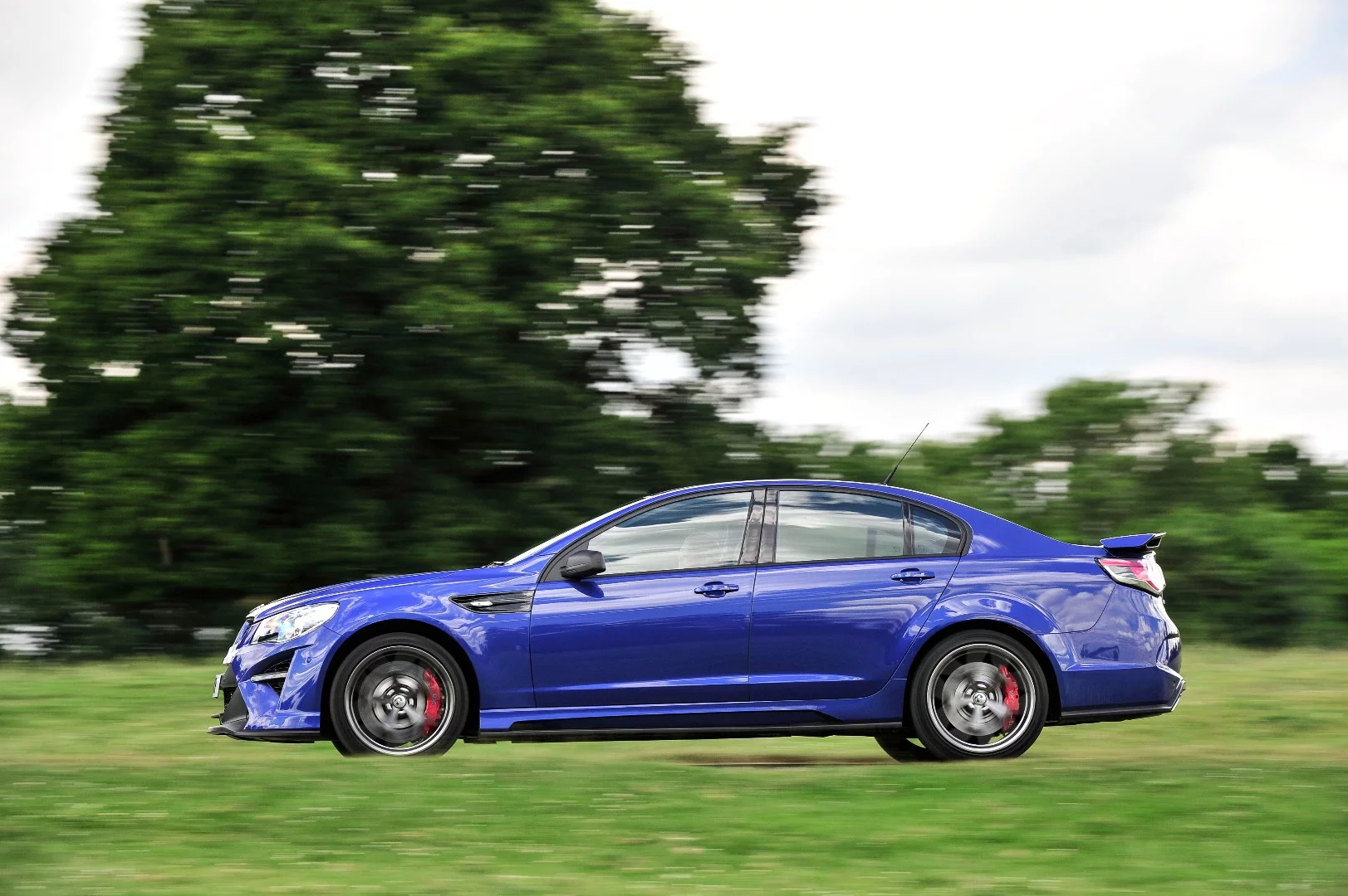 With 600 hp on tap, the VXR8 is anything but slow