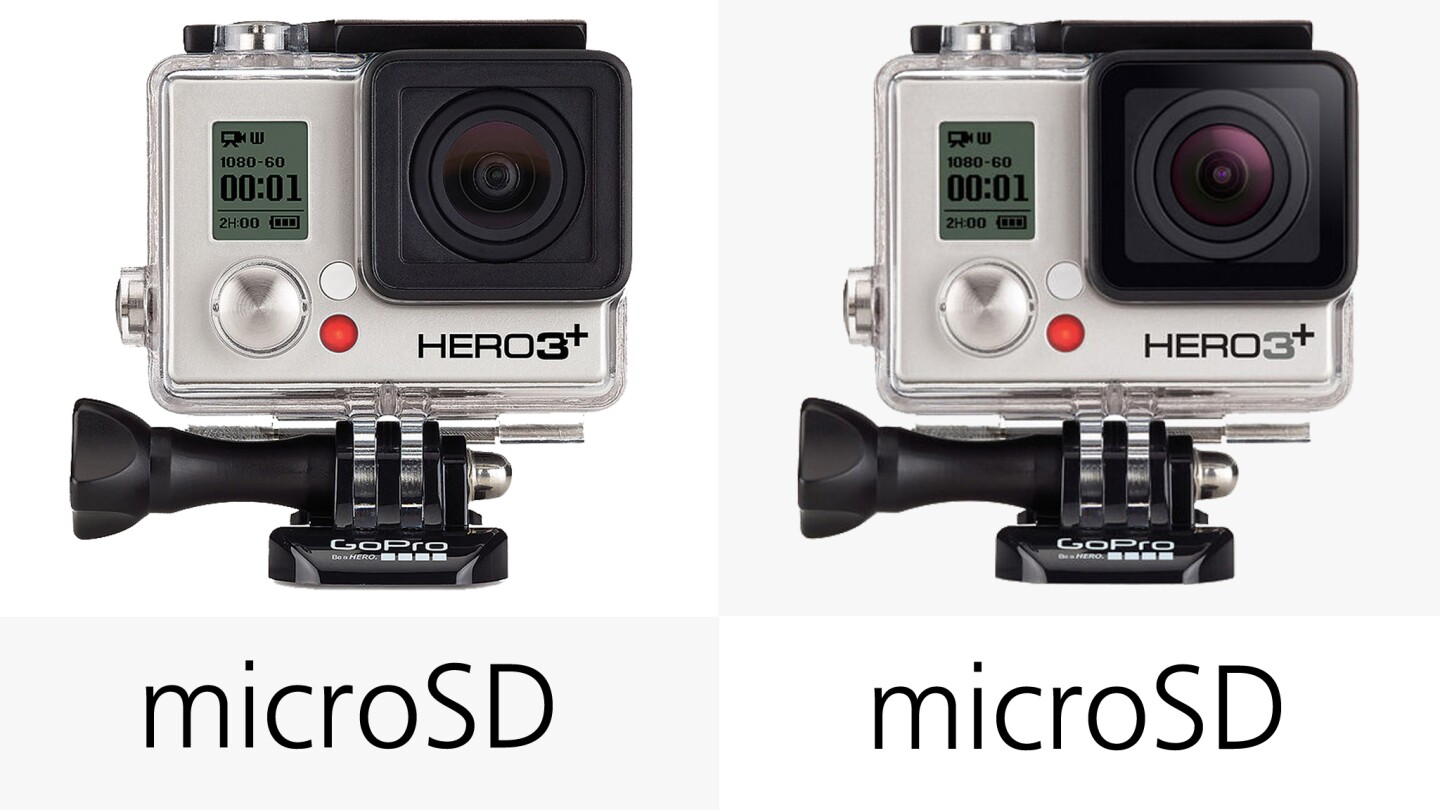 GoPro Hero4 vs. GoPro Hero3+