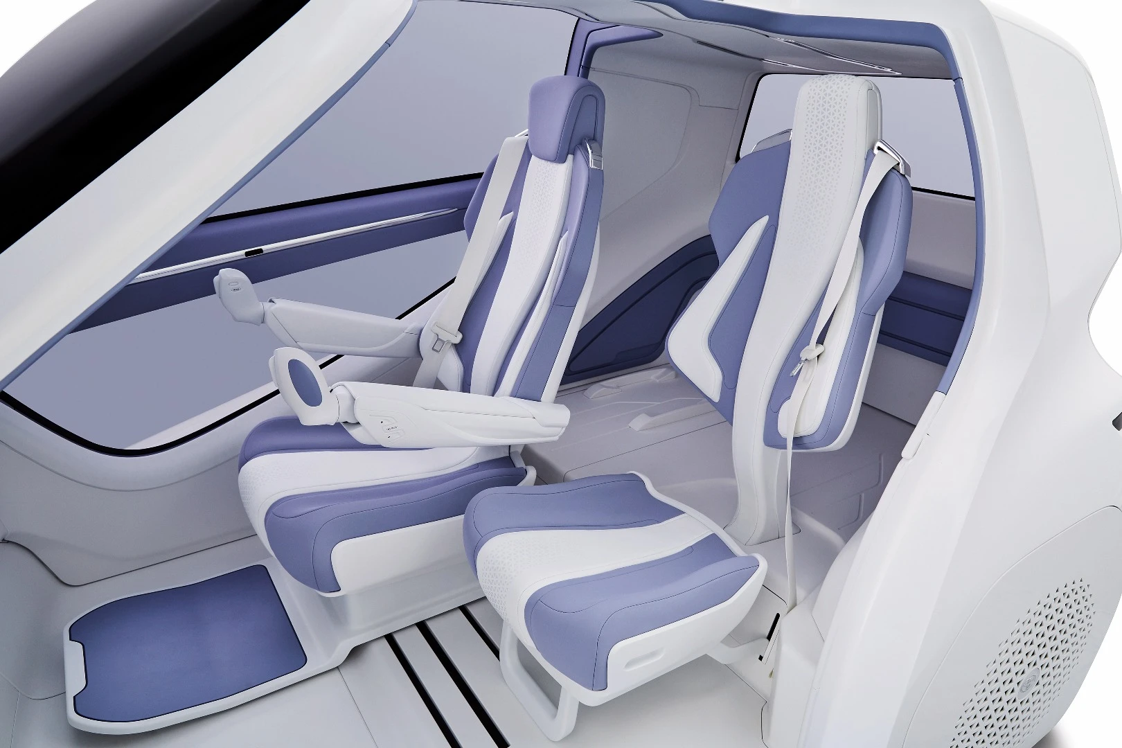 Interior of Toyota's Concept-i Ride