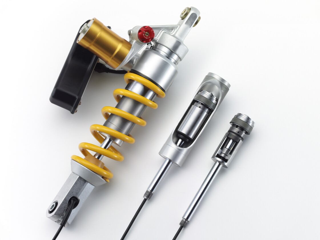 BMW's Dynamic Damping Control (DDC) system - active suspension for motorcycles.