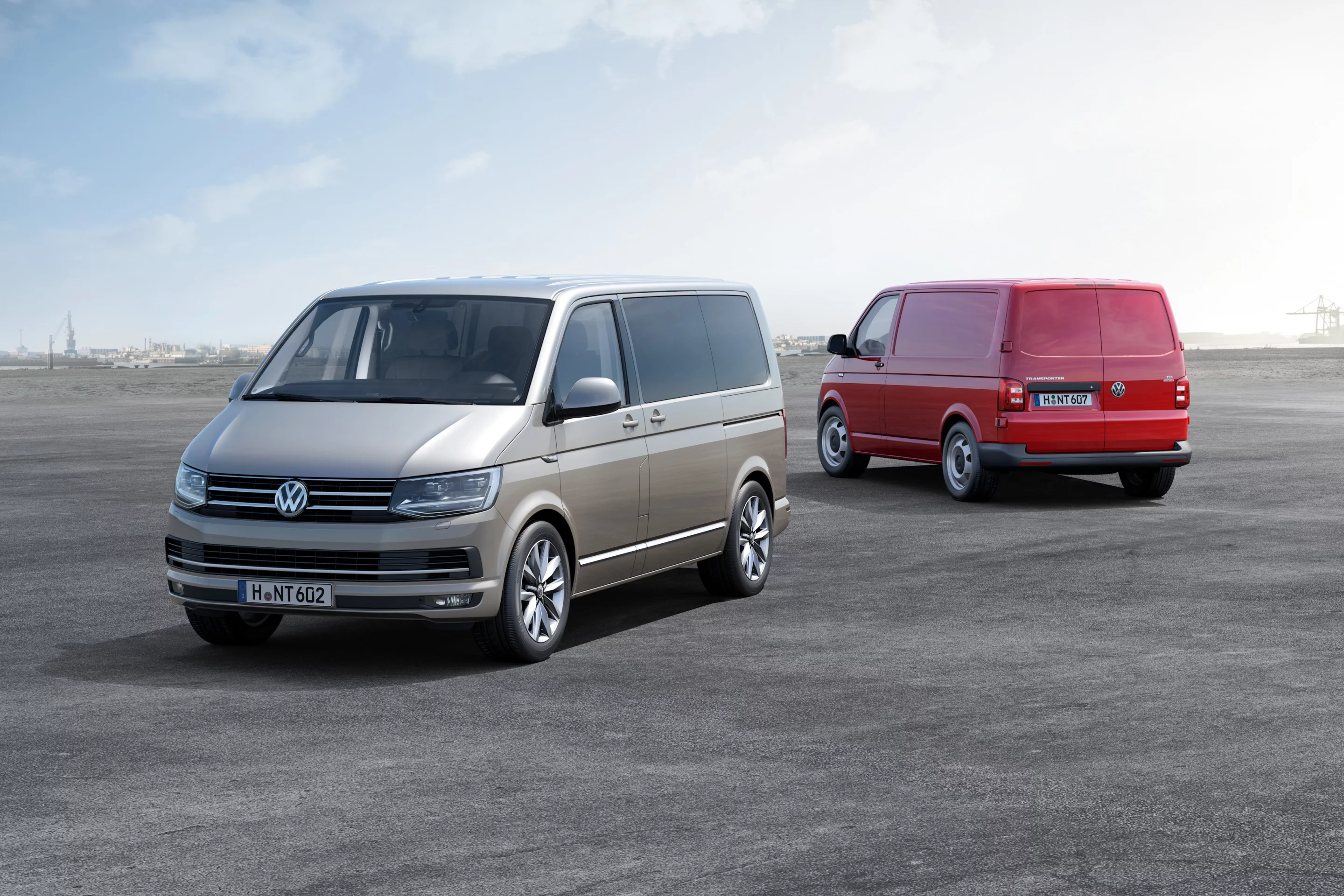 Volkswagen debuted the T6 in Amsterdam