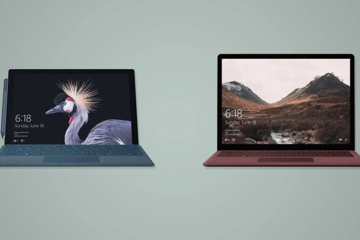 A spec-by-spec look at how the two newest devices in Microsoft's Surface line compare