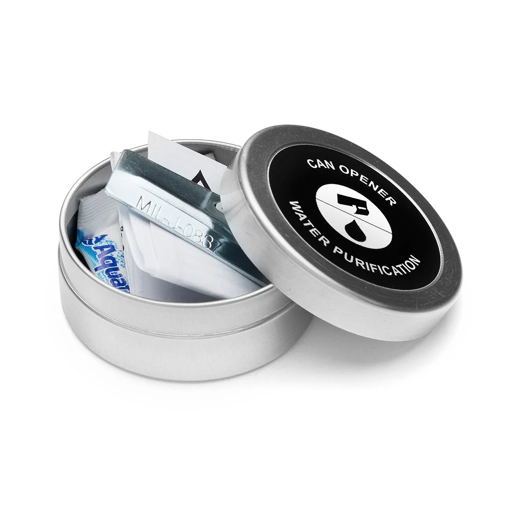 VSSL Supplies' survival tins