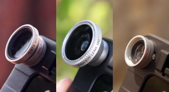 There are three lenses available for the ReadyCase