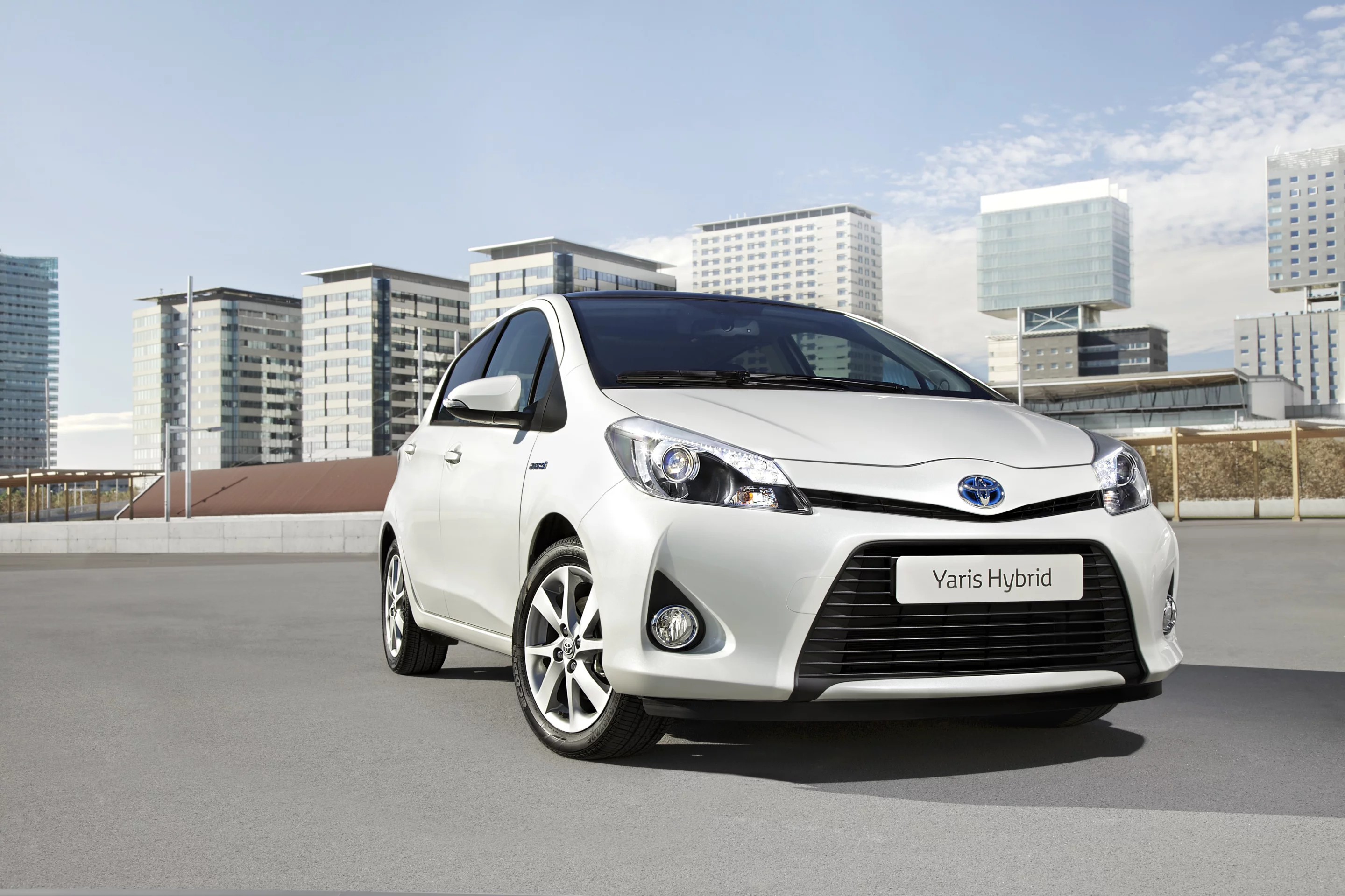 The new hybrid Yaris from Toyota will go on sale mid-2012