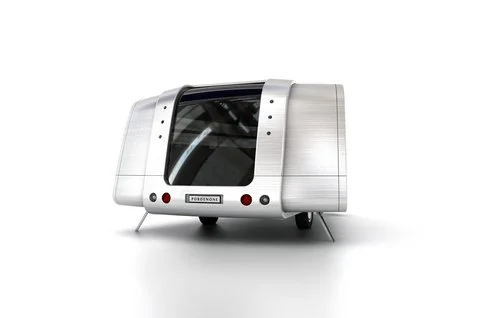 Odorico Pordenone expandable trailer by Jakub Novak - rear view