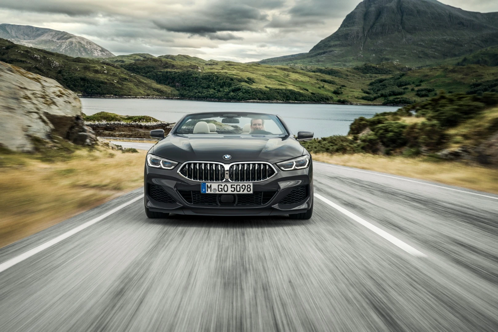 Power comes from twin-turbo gas and diesel engine options