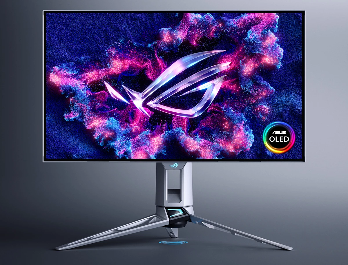 Asus says its TrueBlack Glossy coating ensures the screen presents deep blacks even in brightly lit environments