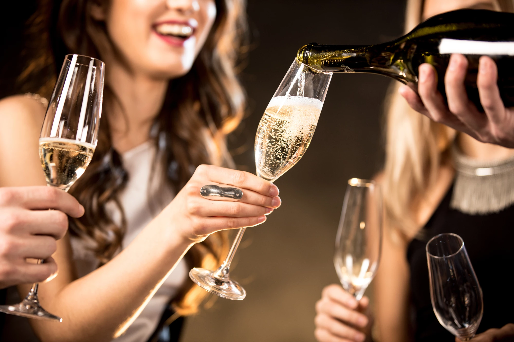A new study has found that the size of the bottle is key to champagne keeping its trademark fizz