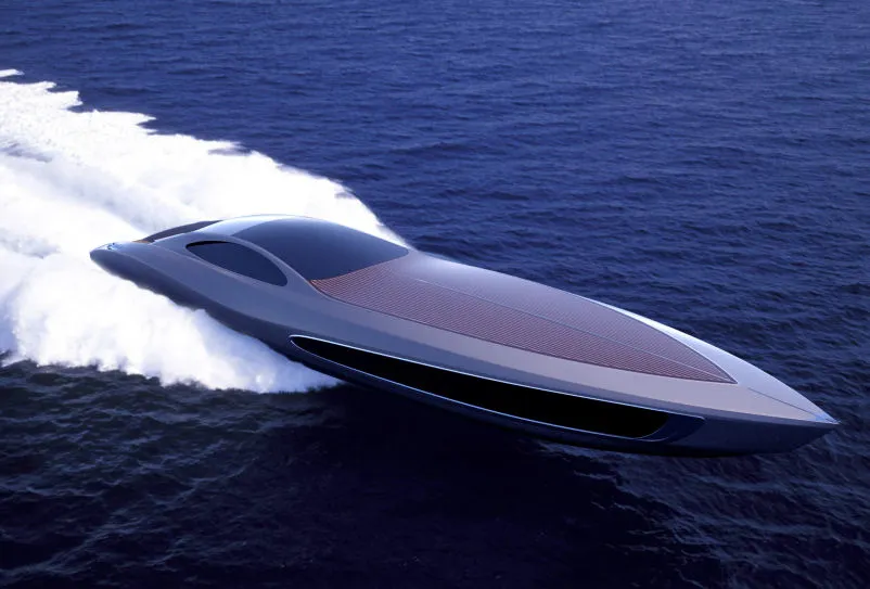 With the optional booster, the Strand Craft 122 can reach over 50 knots