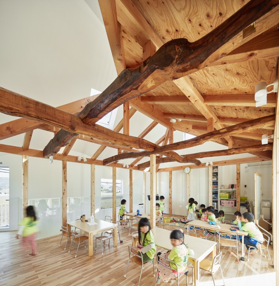 The basic structure was retained within the main learning area