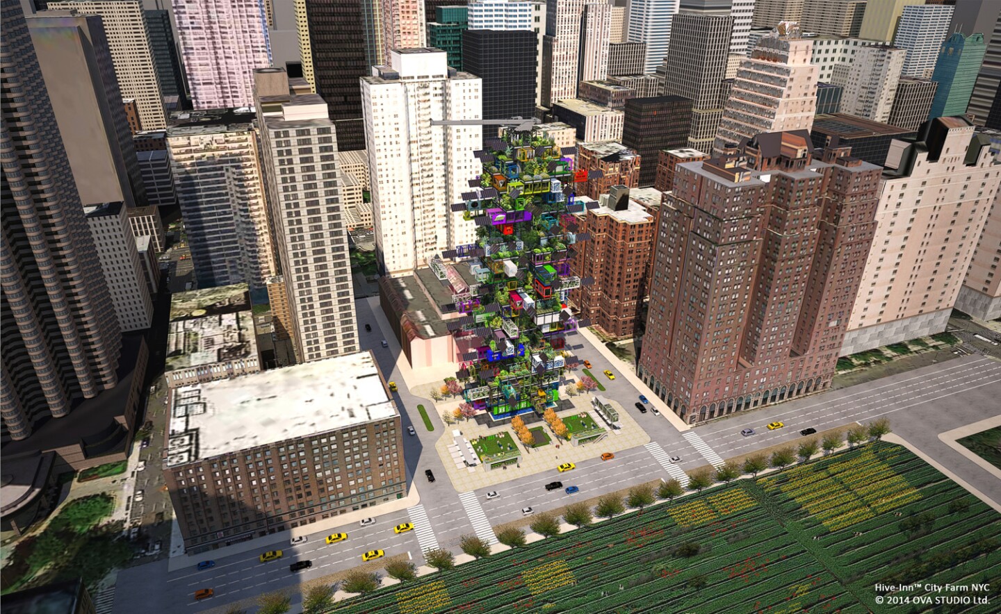 An initial site for the Hive-Inn is earmarked in New York